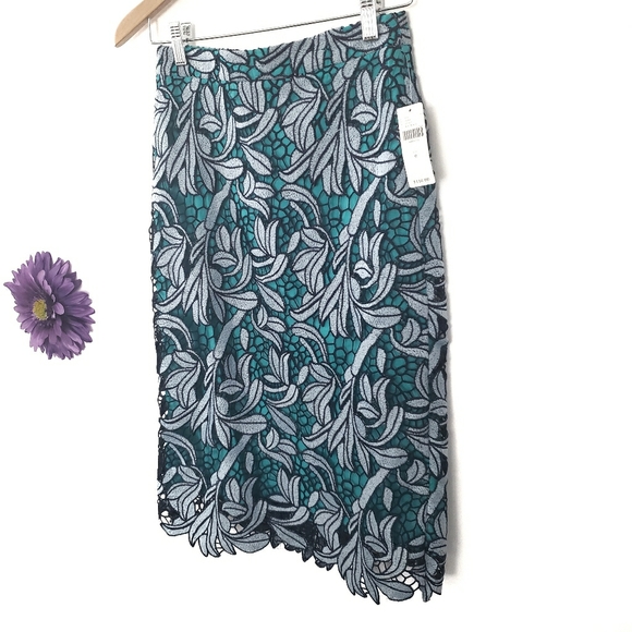 Anthropologie Maeve Tallulah Lace Skirt Size 0 NWT - Picture 3 of 16